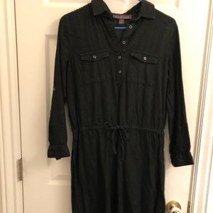 dark wash denim dress